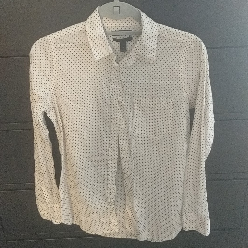 J. Crew Polka Dot Boy Button Down